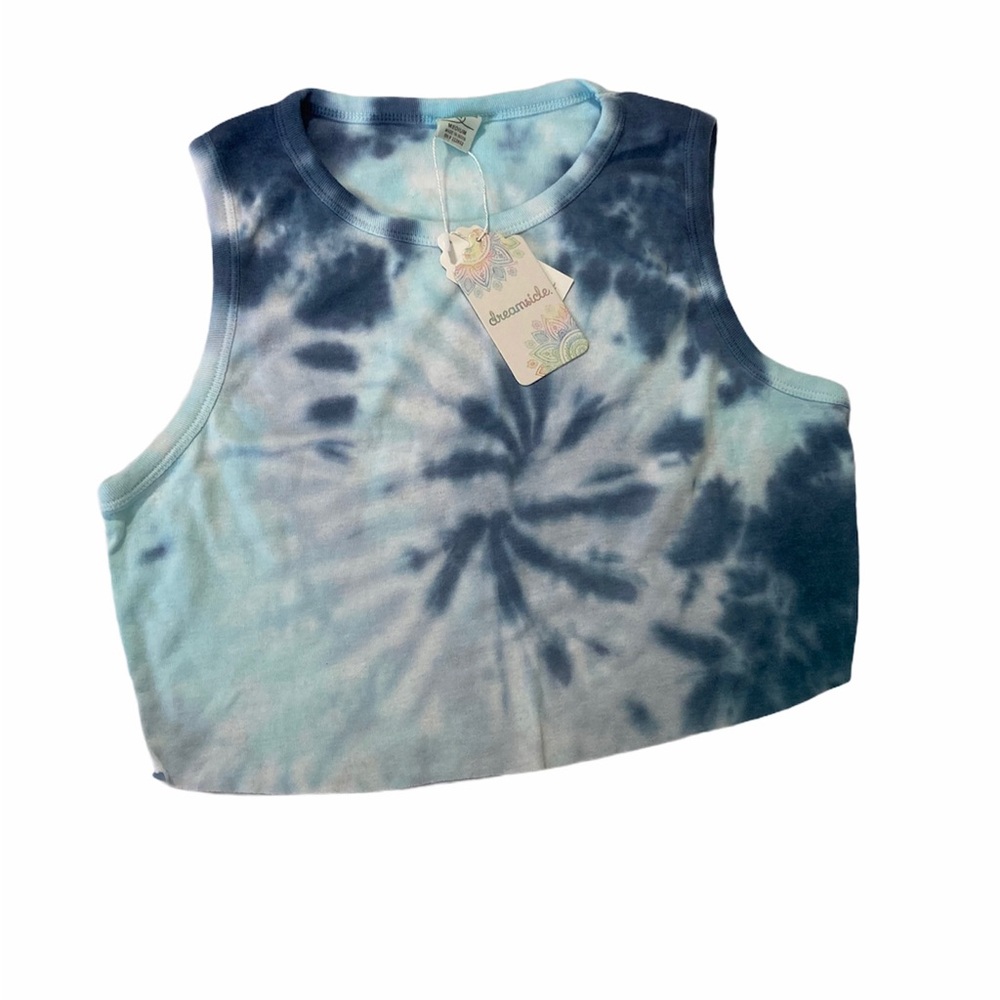 Nwt dreamsicle Tie Dye Crop Top